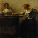 Thomas Wilmer Dewing — The Fortune Teller