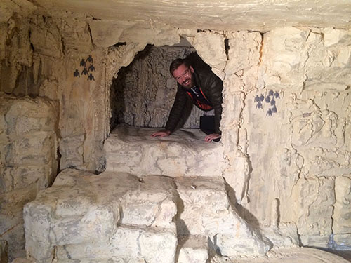 curator in the cave