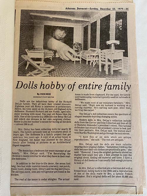 Doll house article