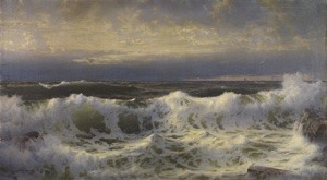 William Trost Richards (1833-1905) Along the Shore