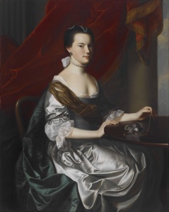 John Singleton Copley (1737-1815) Mrs. Theodore Atkinson, Jr. 1765 Oil on canvas
